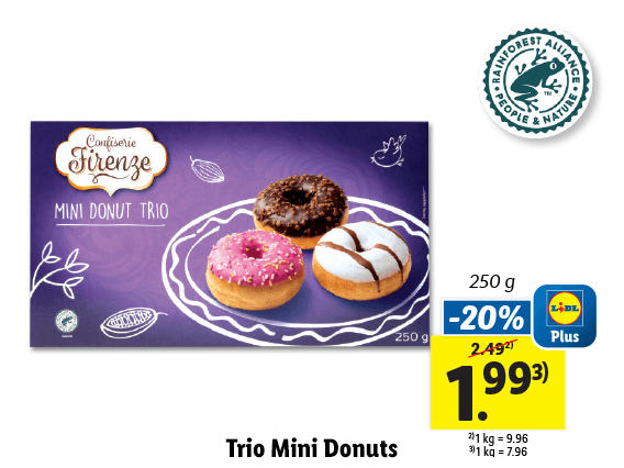 Trio Mini Donuts 