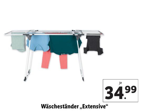Vileda® Wäscheständer „Extensive“ 