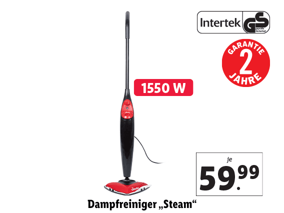  Vileda® Dampfreiniger „Steam“ 