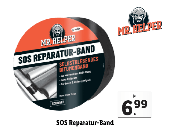 Mr. Helper SOS Reparatur-Band 