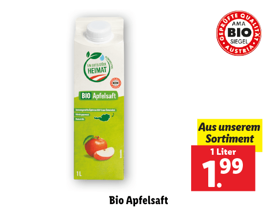 Bio Apfelsaft 