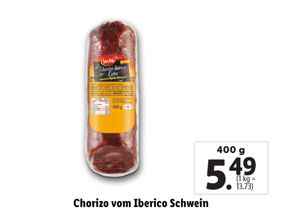 Chorizo vom Iberico Schwein 