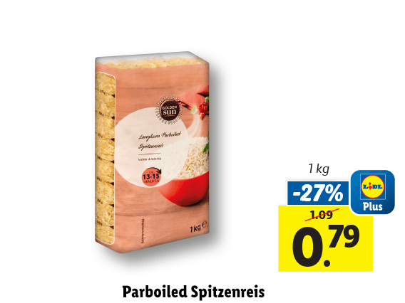 Parboiled Spitzenreis 