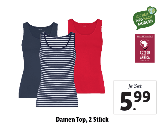 Damen Top, 2 Stück