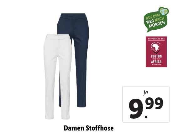 Damen Stoffhose