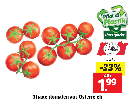 Strauchtomaten aus Österreich 