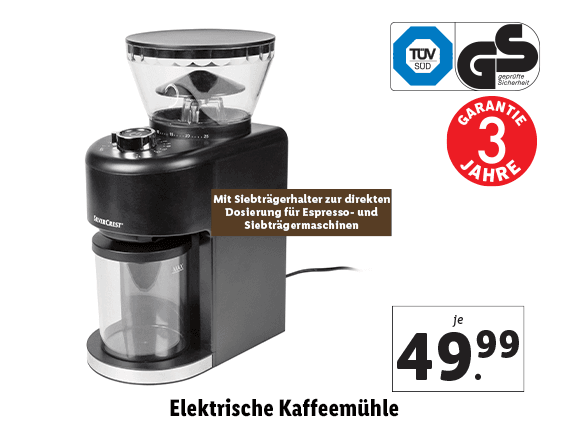 Elektrische Kaffeemühle 