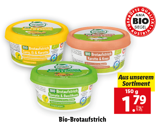 Bio Brotaufstrich