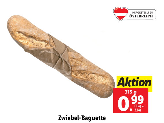 Zwiebel-Baguette 