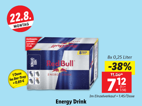 Red Bull Energy Drink 