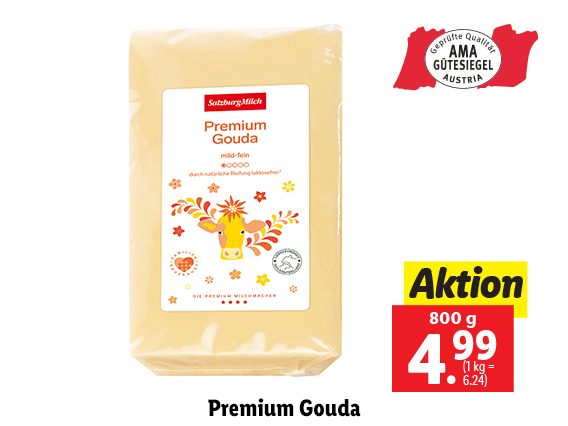 SalzburgMilch Premium Gouda 