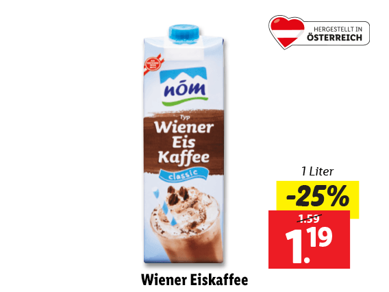 Nöm Wiener Eiskaffee 