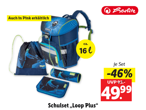 Herlitz Schulset „Loop Plus“ 