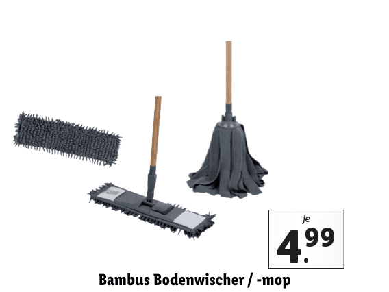 Bambus Bodenwischer/-mop 