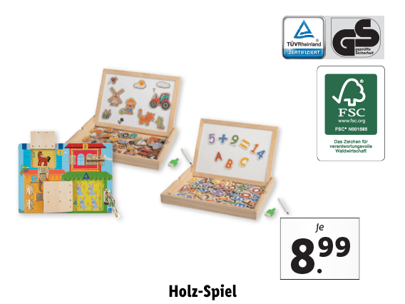 Holz-Spiel 
