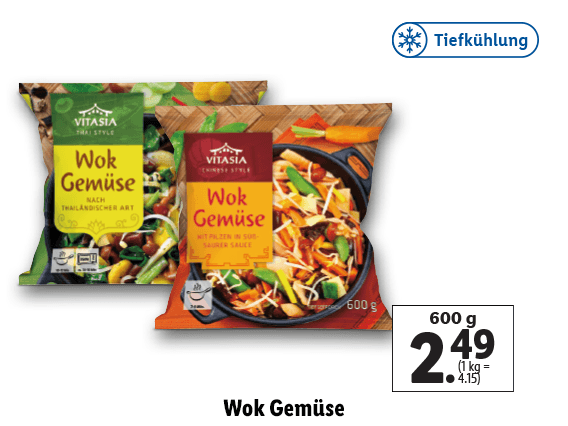 Wok Gemüse 