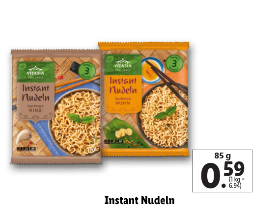 Instant Nudeln 