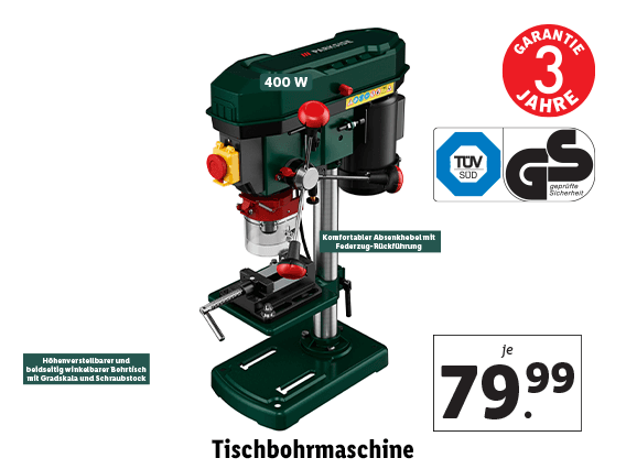 Tischbohrmaschine