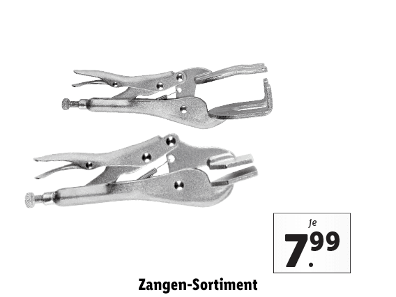 Zangen-Sortiment 