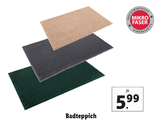 Badteppich 