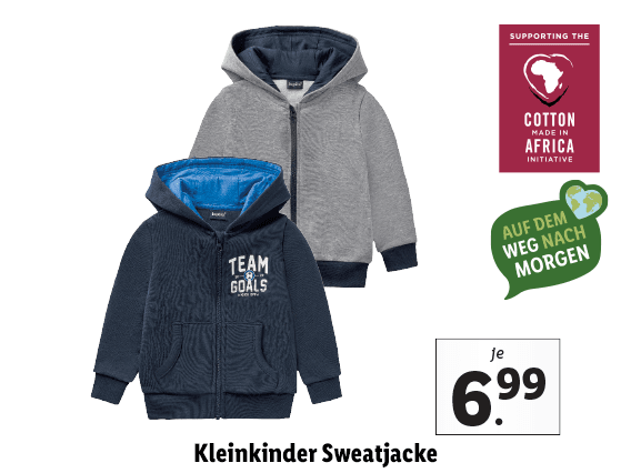 Kleinkinder Sweatjacke