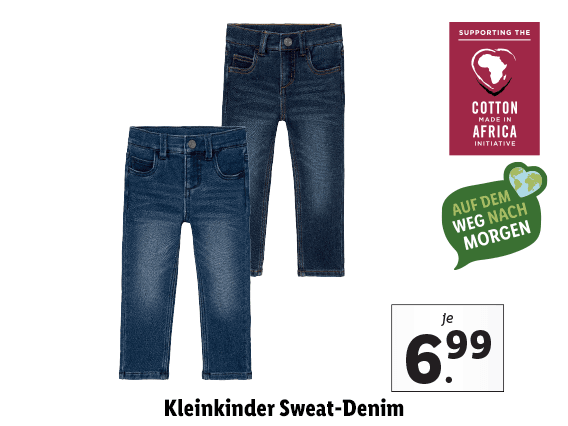 Kleinkinder Sweat-Denim 