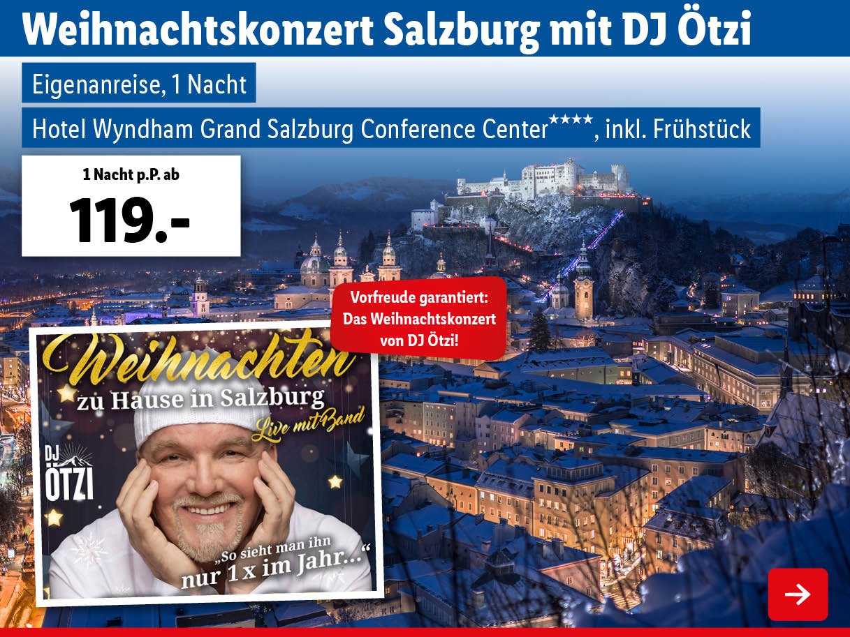 Österreich - Weihnachts-Konzet in Salzburg