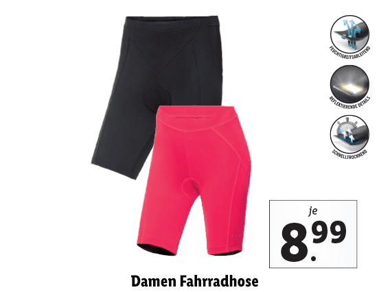 Damen Fahrradhose 