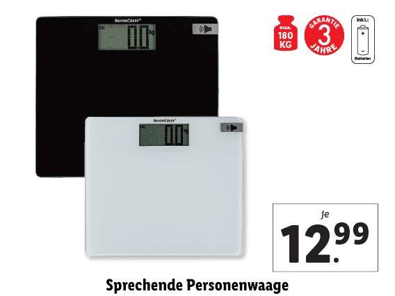 Sprechende Personenwaage 