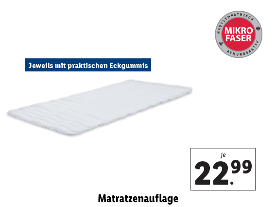 Matratzenauflage 