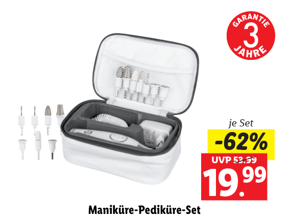 Sanitas Maniküre-Pediküre-Set 