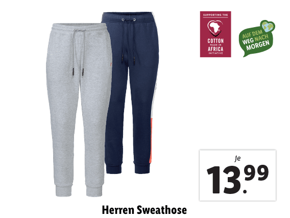 Herren Sweathose