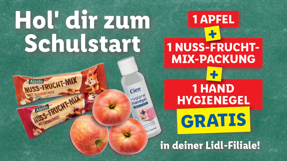 Gratis Schulstart-Pack