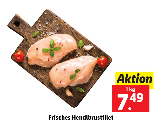 Frisches Hendlbrustfilet 