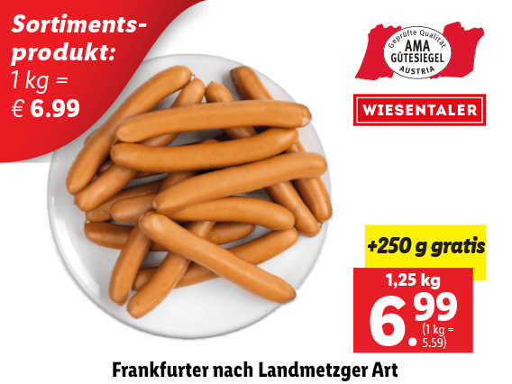 Frankfurter nach Landmetzger Art 