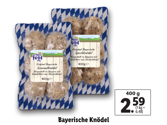 Bayerische Knödel 