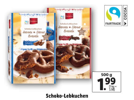  Schoko-Lebkuchen