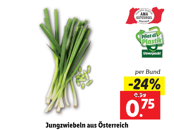  Jungzwiebeln aus Österreich 