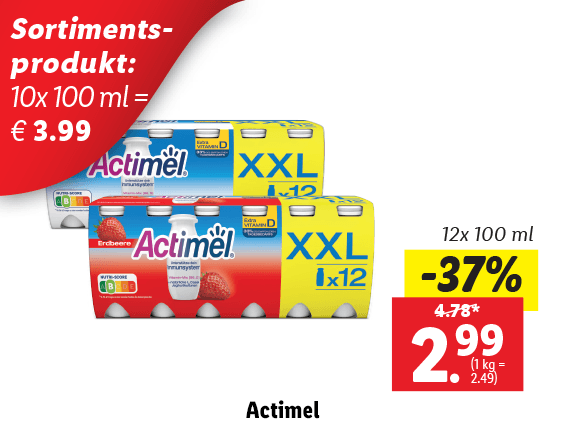  Danone Actimel 
