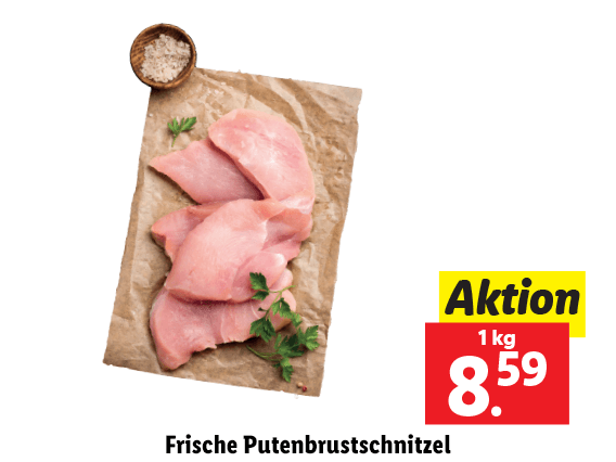  Frische Putenbrustschnitzel 