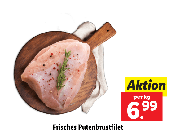 Frisches Putenbrustfilet 