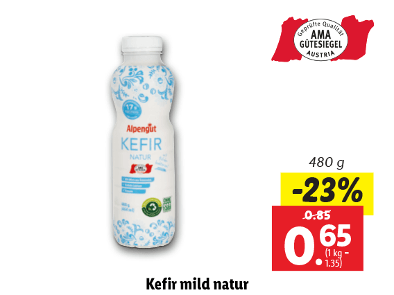 Kefir mild natur