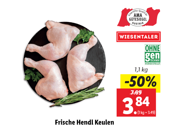  Frische Hendl Keulen 