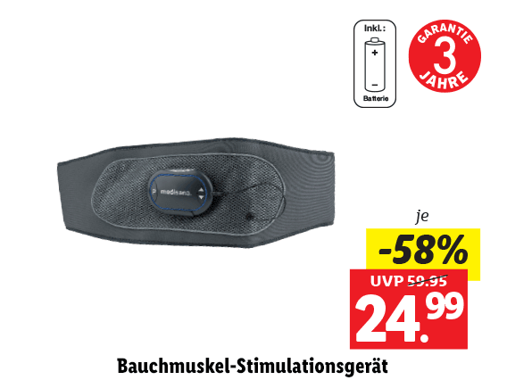  Medisana® Bauchmuskel-Stimulationsgerät