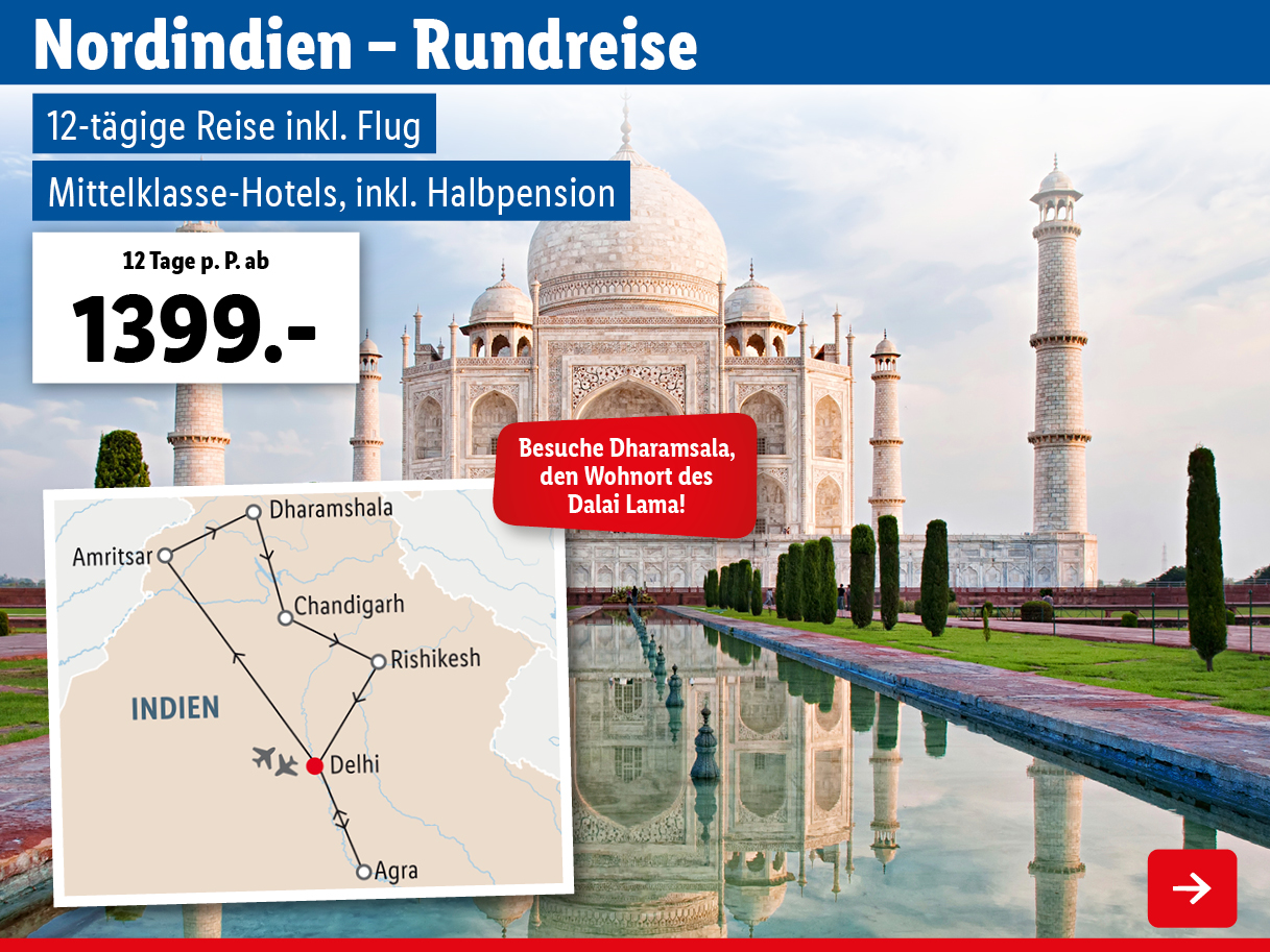 Nordindien - Rundreise 