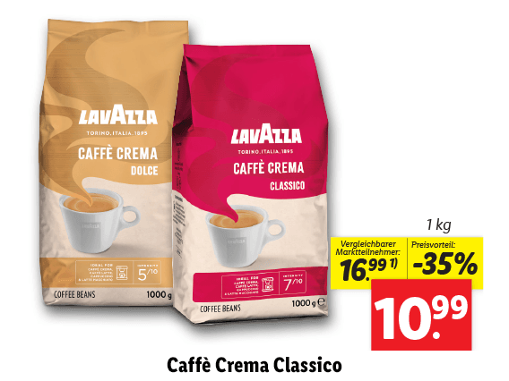Lavazza Caffè Crema Classico 