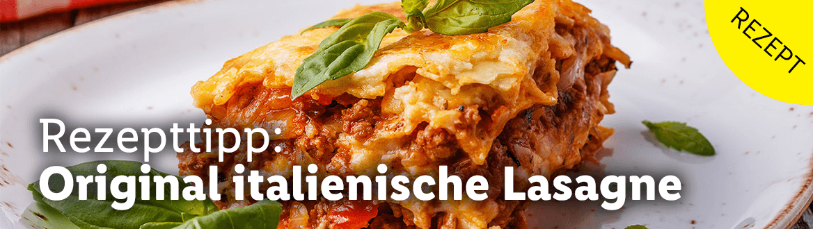 Original italienische Lasagne