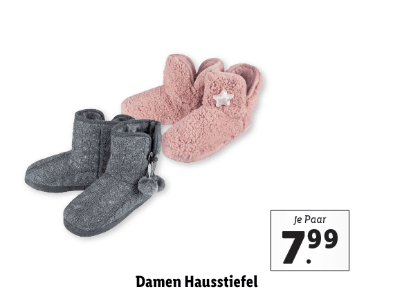 Damen Hausstiefel 