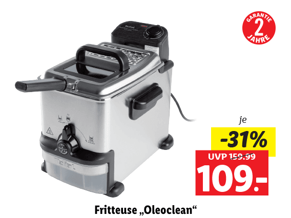 Tefal® Fritteuse „Oleoclean“ 