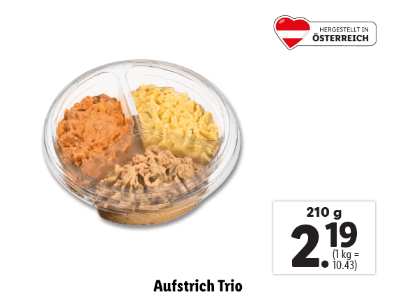 Feinkost Aichinger Aufstrich Trio 